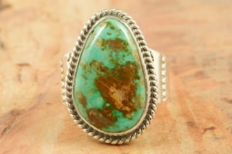 Pilot Mountain Turquoise Sterling Silver Ring